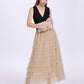 Tulle Maxi Skirts for Women, High Waist A-Line Flowy Elegant Party Wedding Guest Casual Skirt