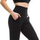 Leggings with Pockets for Women, High Waisted Leggings Buttery Soft Non See through Workout Yoga Pants