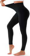High Waisted Leggings for Women - Tummy Control Pants Non See through Workout Soft Yoga Pants for Running plus Size