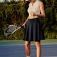 20" Knee Length Skorts Skirts for Women with Pockets Tennis Skirt High Waisted Golf Skirts for Women Casual Athletic