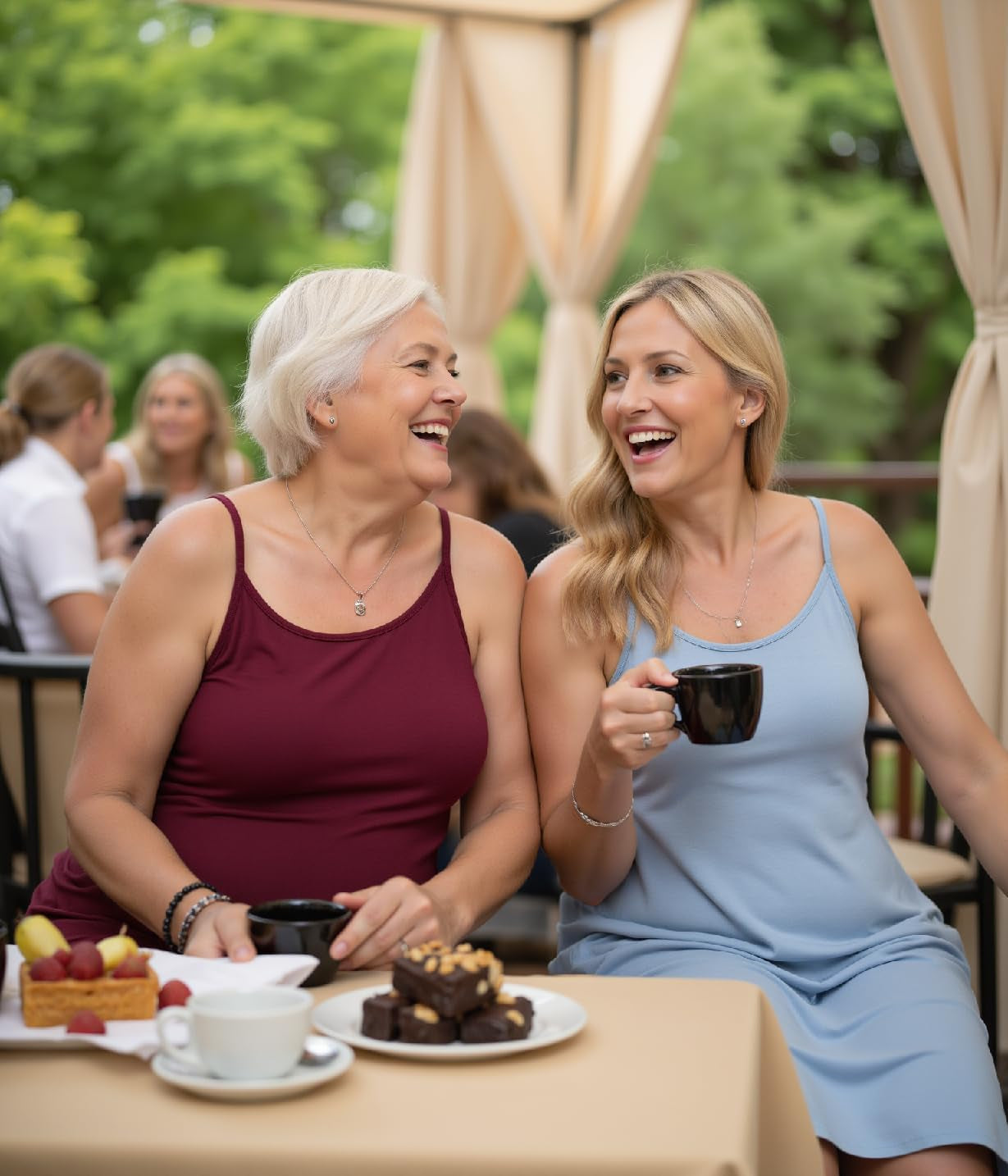 3 Pack Sleeveless Nightgowns for Women Racerback Sleepwear Scoop Neck Chemise Lingerie Slip Dress