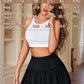 Mini Skirt for Women Bubble Puffy Hem Y2K Elastic Waist a Line Basic Casual Skirts S-XXL