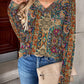 Women Long Sleeve Tops Dressy Casual V Neck Tshirts Basics Tee 2025 Fall Trendy Clothes S-2XL
