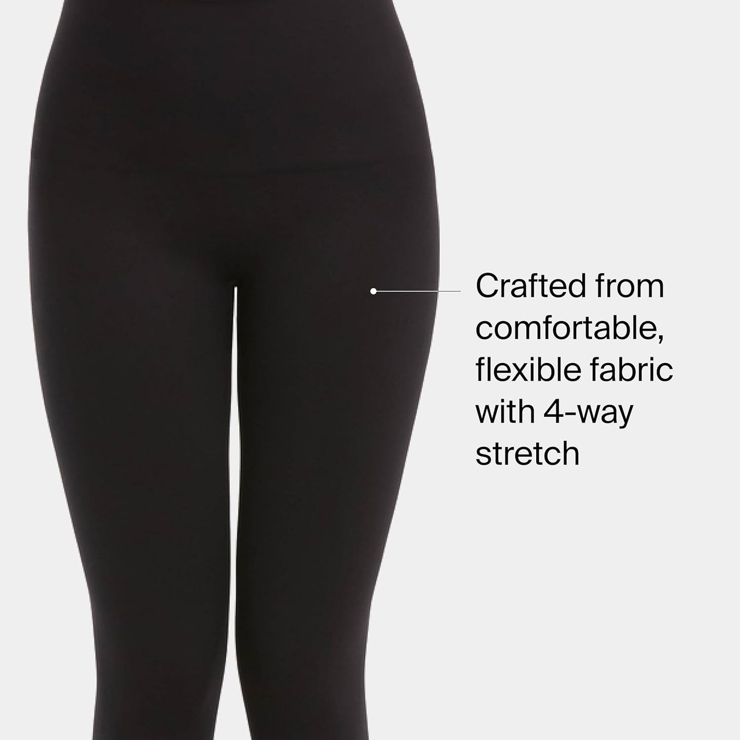 Seamless Leggings - Comfortable Athletic Wear - Core & Tummy Control for Shaping - Natural Waist Fit