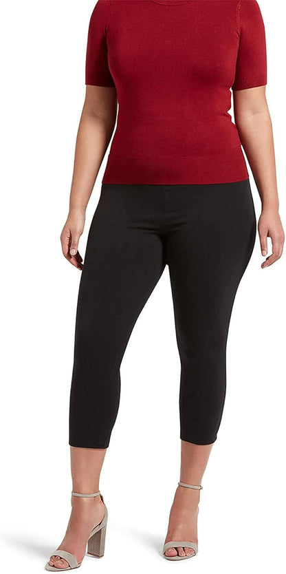 Women'S Cotton Blackout Capri Legging