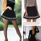 Womens Pleated Skirt School Uniform Skirt Mini Skirt Pleated Cheer Skirt
