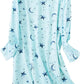 Womens Long Sleeve Nightgowns Sleep Shirts Night Shirts Night Gown House Dresses Ladies Night Dress
