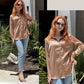 Satin Blouses for Women Silk Button down Shirts Long Sleeve Business Casual Tops