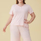 Women'S Viscose Bermuda Shorts Pajama Set