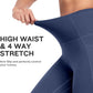 4 Packs Yoga Leggings with Pockets for Women, Soft High Waisted Tummy Control Workout Pants