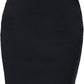 Women'S Stretch Knee Length Pencil Skirts High Waisted Slim Fit Business Casual Skirt