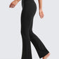 Womens Butterluxe High Waist Flare Pants 29" / 30.5" / 32" / 33.5" - Yoga Bootcut Wide Leg with Pocket Lounge