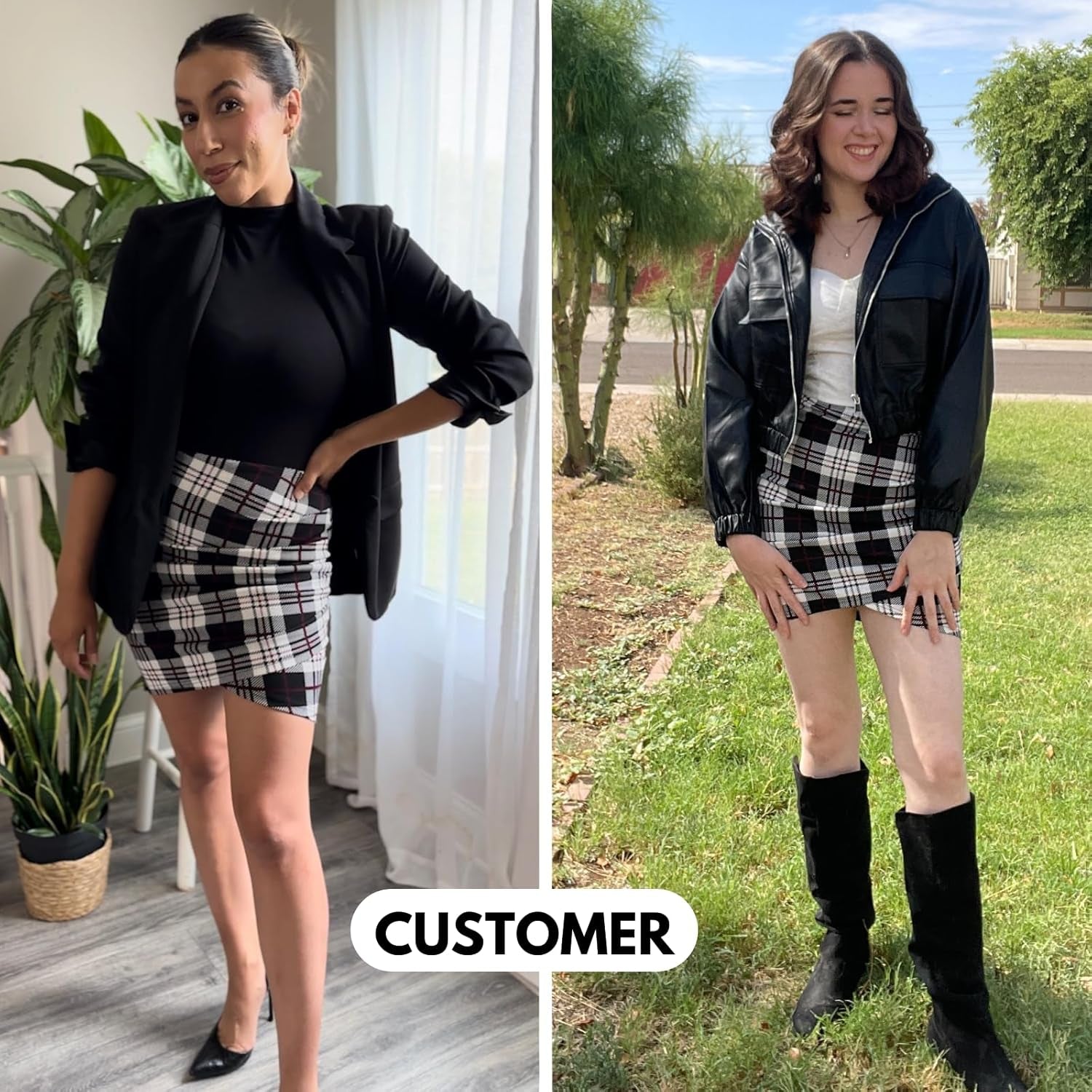 Women'S Bodycon Ruched Tulip Mini Skirt Elastic High Waist Asymmetrical Short Skirts