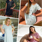 Sleep Shirts for Women Nightgown Short Sleeve Night Shirts V Neck Casual Print Sleepwear Dress S-2XL