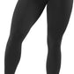 High Waisted Leggings for Women - No Front Seam Tummy Control Yoga Pants for Workout Running No See Through