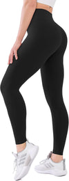 High Waisted Leggings for Women Buttery Soft Full Length Capri Workout Yoga Pants