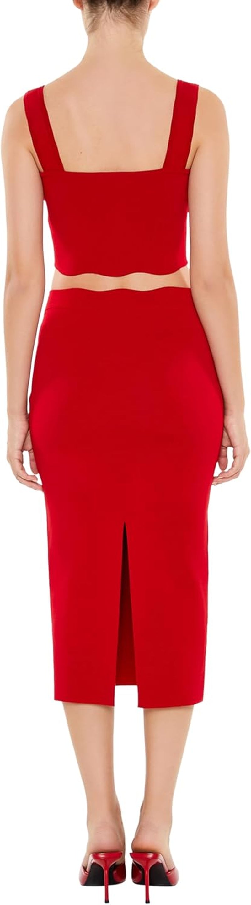 Women'S Sweater-Knit Midi Skirt