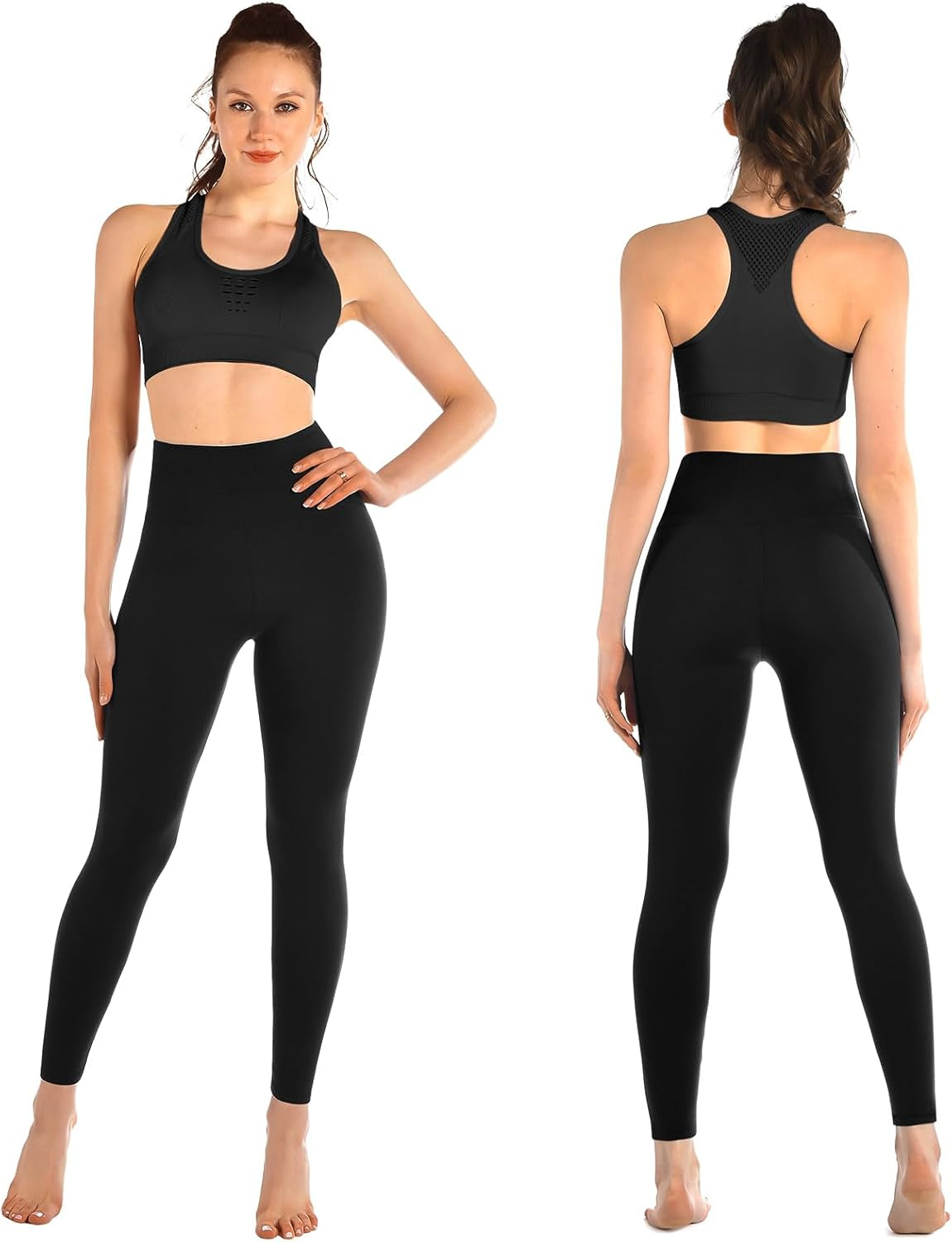 High Waisted Leggings for Women, Buttery Soft Workout Yoga Leggings