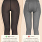 Fleece Lined Tights Women - Sheer Black Thermal Leggings Thick Warm Pantyhose Fake Translucent Dress for Cold Winter