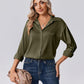 Womens Tops Long Sleeve Satin Silk Button down Shirts Casual Business Dressy Blouses Fall Clothes