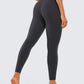 Womens Naked Feeling Workout 7/8 Yoga Leggings - 25 Inches High Waist Tight Pants