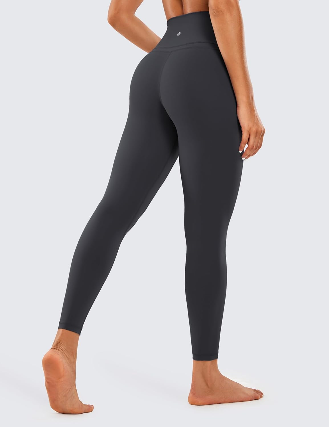 Womens Naked Feeling Workout 7/8 Yoga Leggings - 25 Inches High Waist Tight Pants