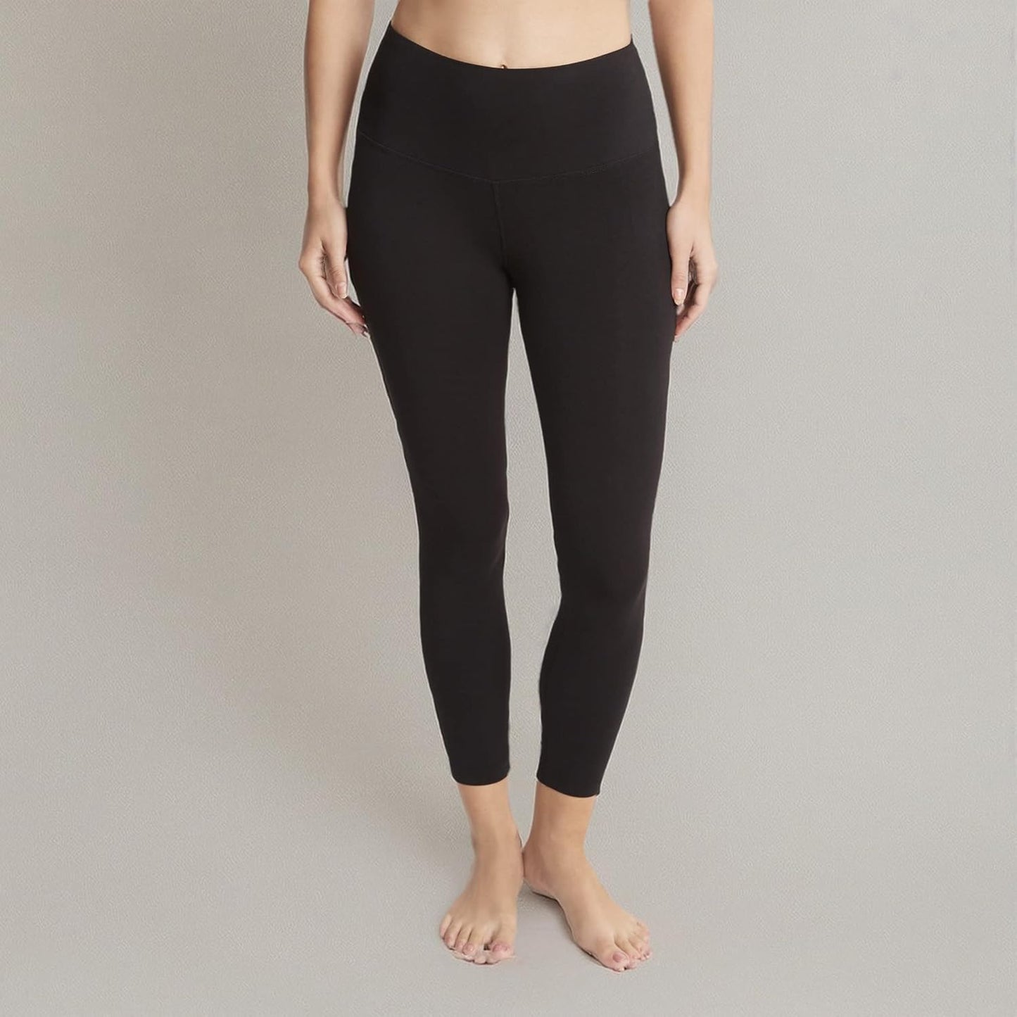 Women'S Cotton Stretch Basic 7/8 Leggings