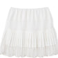 Women Y2K Black White Lace Mini Skirt Low Rise Half Slip Underskirt Ruffle Pleated Layered Flowy Short Skirts