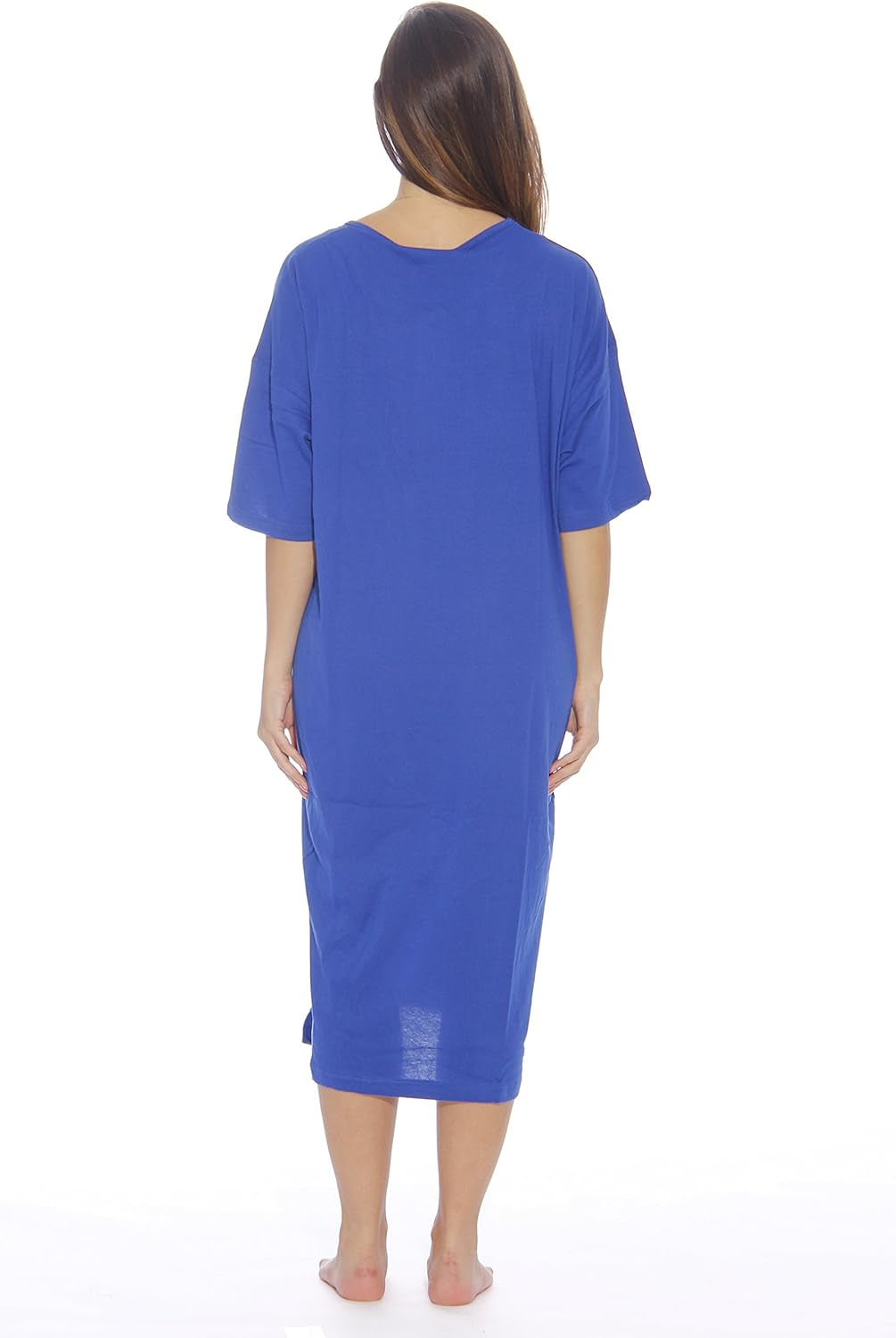 Short Sleeve Nightgown Sleep Dress for Women Sleepwear