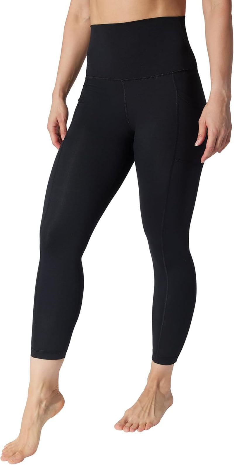 High Waist Ultra Soft 7/8 Ankle Length Leggings with Pockets for Women