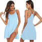 3 Pack Sleeveless Nightgowns for Women Racerback Sleepwear Scoop Neck Chemise Lingerie Slip Dress