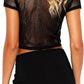 Women'S Black Mini Skirt Mid-Waist Elastic Bodycon Short Y2K Mini Skirts