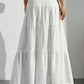 Women'S Boho Skirt Flowy Flared Ruffle Summer Long Maxi Skirts Going Out Outfits