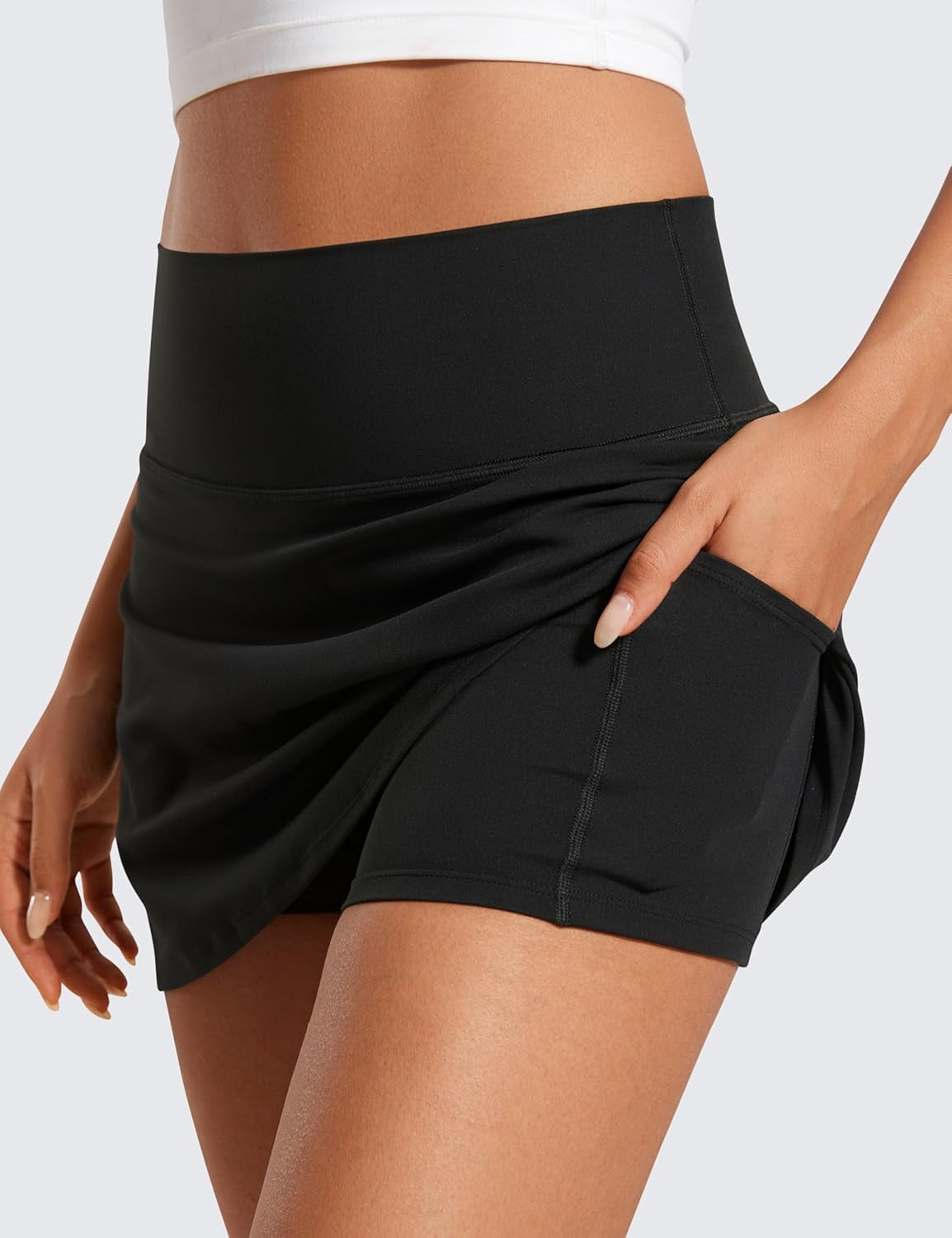 Butterluxe Skirts for Women High Waisted a Line Tennis Golf Athletic Casual Skorts with Pockets