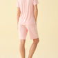 Women'S Viscose Bermuda Shorts Pajama Set