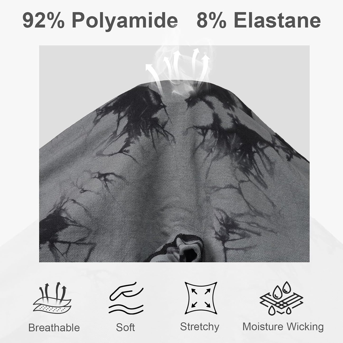 Tie Dye High Waisted Seamless Women'S Yoga Leggings Soft Tummy Control Workout Leggings for Gym Athletic