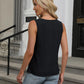 Womens Summer Tank Top Sleeveless Business Casual Outfits 2025 Basic Loose Dressy Work Shirt