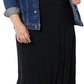 Women'S Lightweight Knit Maxi Skirt
