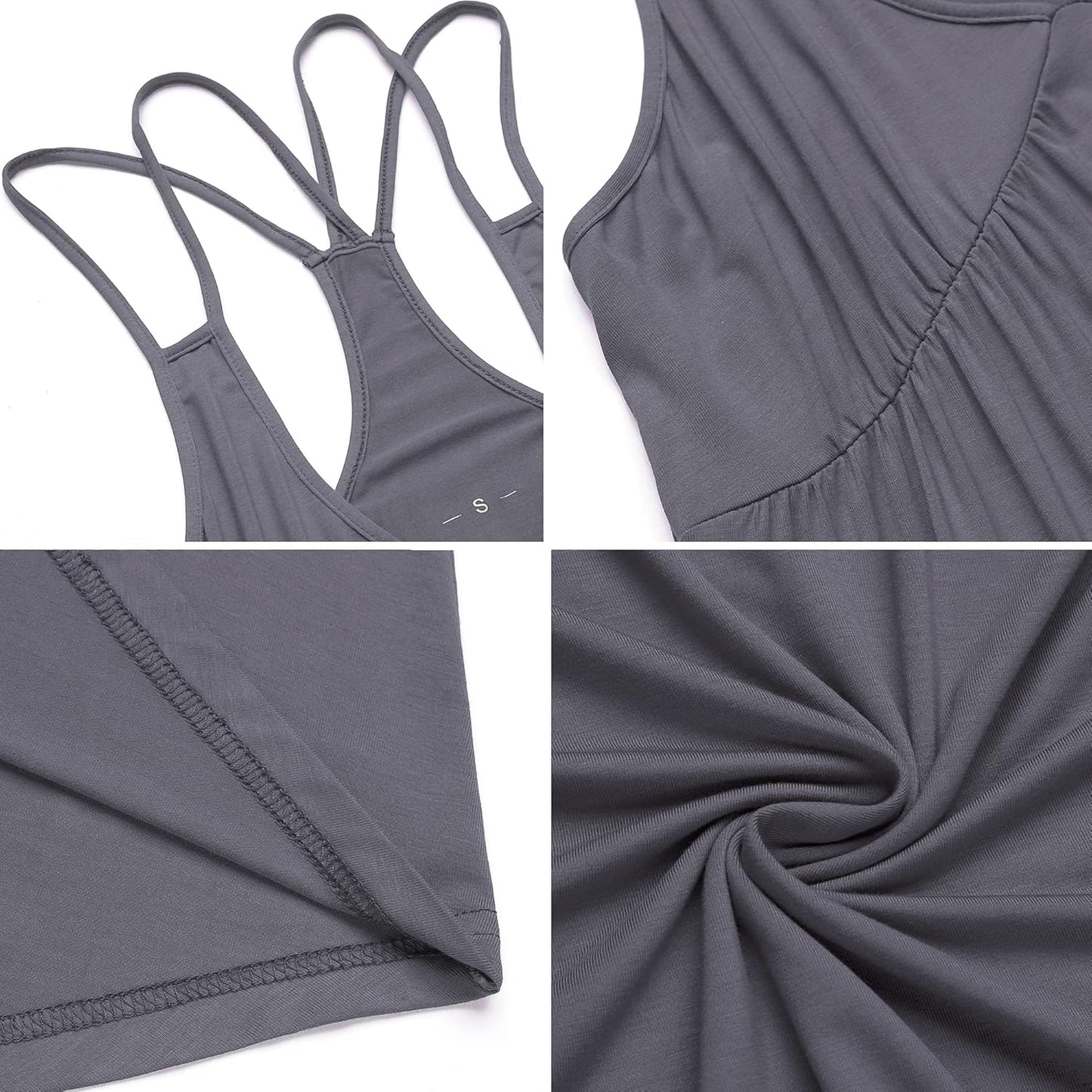 Sexy Lingerie Sleepwear for Women Chemises V-Neck Full Slip Babydoll Nightgown Dress S-XXL