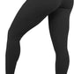 High Waisted Leggings for Women - No Front Seam Tummy Control Yoga Pants for Workout Running No See Through