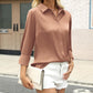 Satin Blouses for Women Silk Button down Shirts Long Sleeve Business Casual Tops