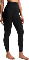 Women'S High Waisted Tummy Control Workout Leggings 7/8 Length Ultra Soft Yoga Pants 25"