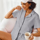 Pajamas Set for Women Short Sleeve Sleepwear Button down Pjs Lounge Sets Soft Nightwear
