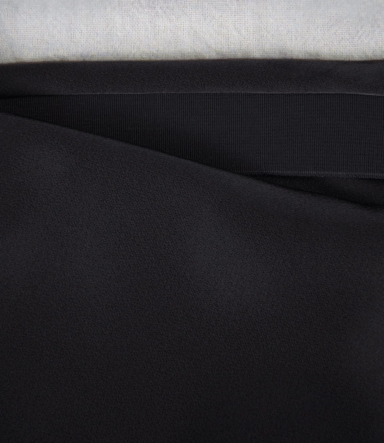 Women'S Satin High Waist Hidden Elasticized Waistband Flared Casual a Line Midi Skirt