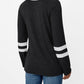 Womens Long Sleeve Shirts Color Block Casual Crewneck Tops Tshirt Basic Tee Fall Fashion Winter Clothing Outfits