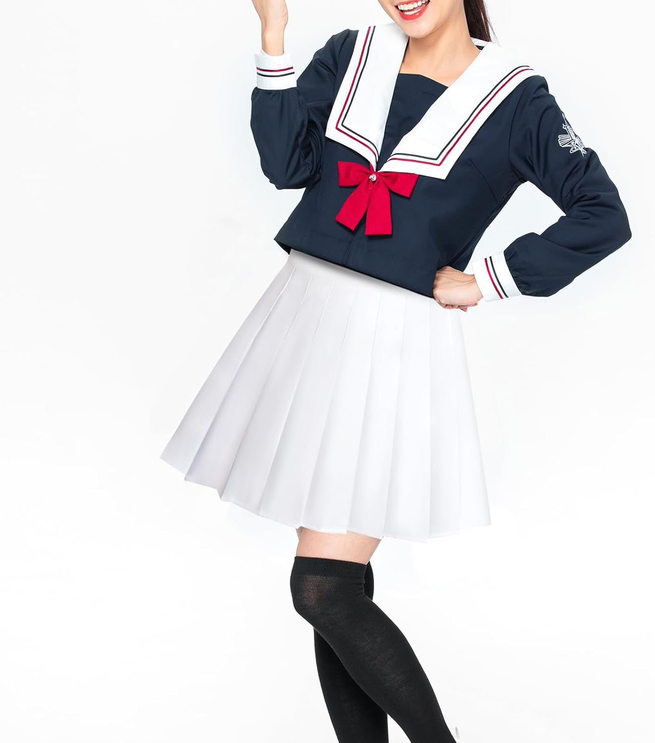 Womens Girl High Waisted Pleated Skirt A-Line Mini Skirt School Uniform Skater Tennis Skirts with Lining Shorts