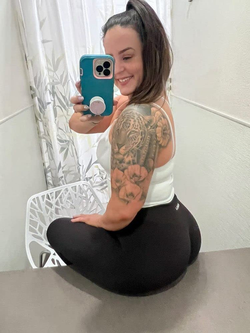 Workout Leggings for Women Seamless Scrunch Tights Tummy Control Gym Fitness Girl Sport Active Yoga Pants