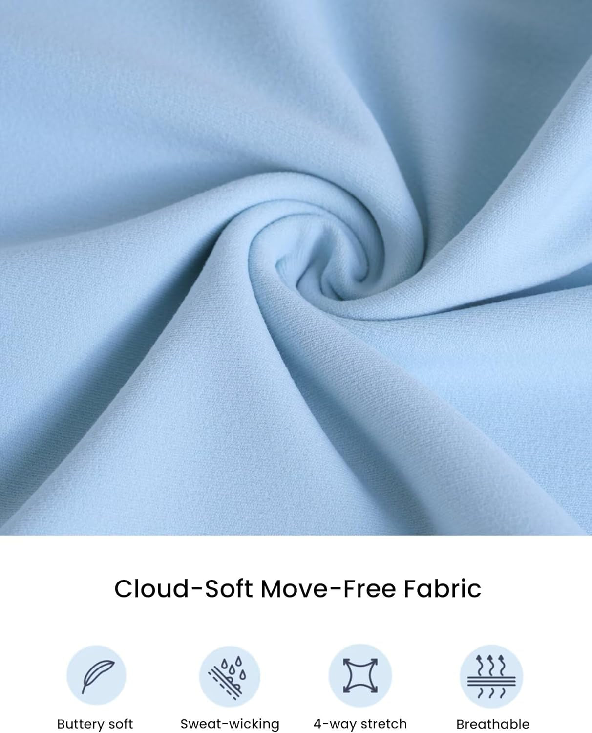 High Waist Mini Flared Leggings for Women, Tummy Control Casual Flare Yoga Pants for Yoga Workout Gym