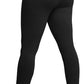 Women'S Leggings, Ankle-Length Leggings for Women, Stretch Cotton-Spandex Leggings, High Waist, 27"