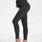 Women'S Maternity Leggings over the Belly Pregnancy Active Wear Workout Yoga Tights Pants